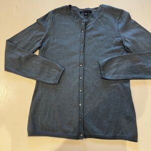 J.Crew Gray Cardigan Sweater